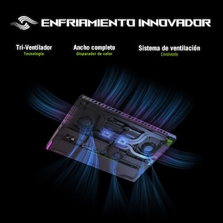 Foto 5 | Laptop Asus Rog Strix G16 (2025) G614 Nvidia Geforce Rtx 5050 Amd Ryzen 9 8940hx Ddr5 16gb Verde