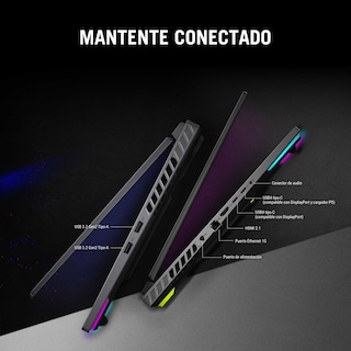 Foto 8 | Laptop Asus Rog Strix G16 (2025) G614 Nvidia Geforce Rtx 5050 Amd Ryzen 9 8940hx Ddr5 16gb Verde