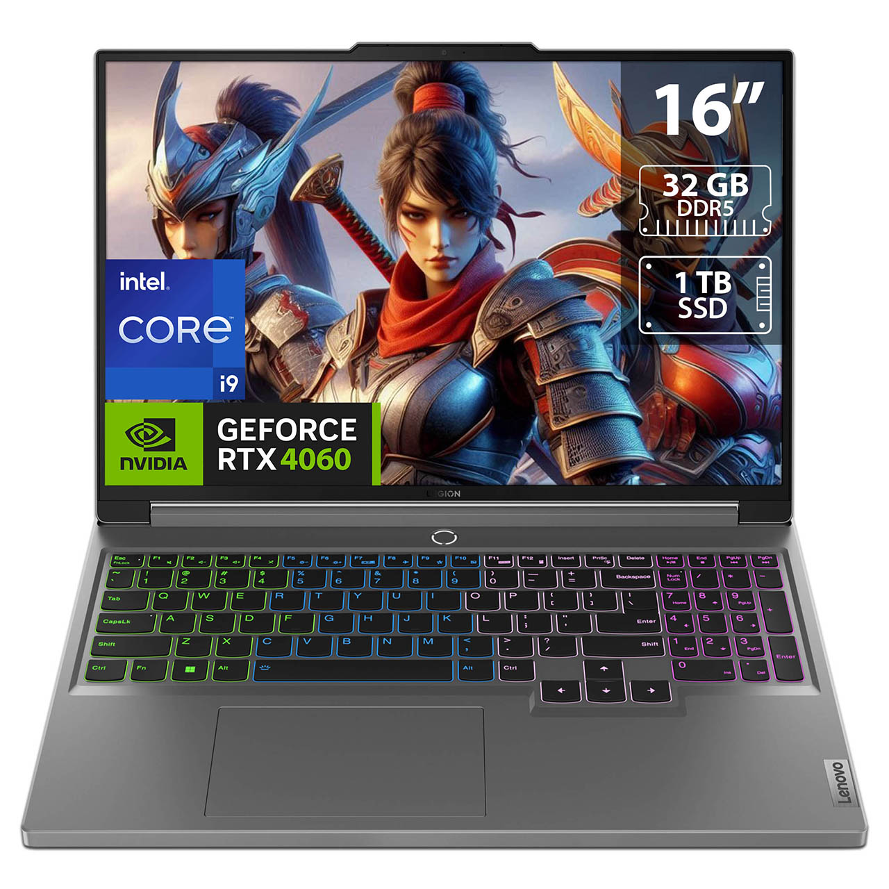 Foto 2 pulgar | Laptop Lenovo Legion 5 16irx9: Intel Core I9 14900hx  Ram 32gb Ddr5  Ssd  1tb  Pantalla 16''  Rtx 4060   Windows 11 Home