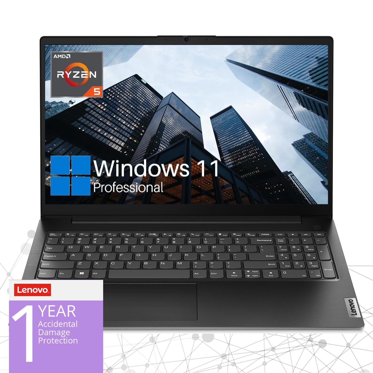 Ordenador Portátil Lenovo V15 Gen 4 Business 15 6 Pulgadas Ryzen 5 5500u De 12 Gb - Venta Internacional.