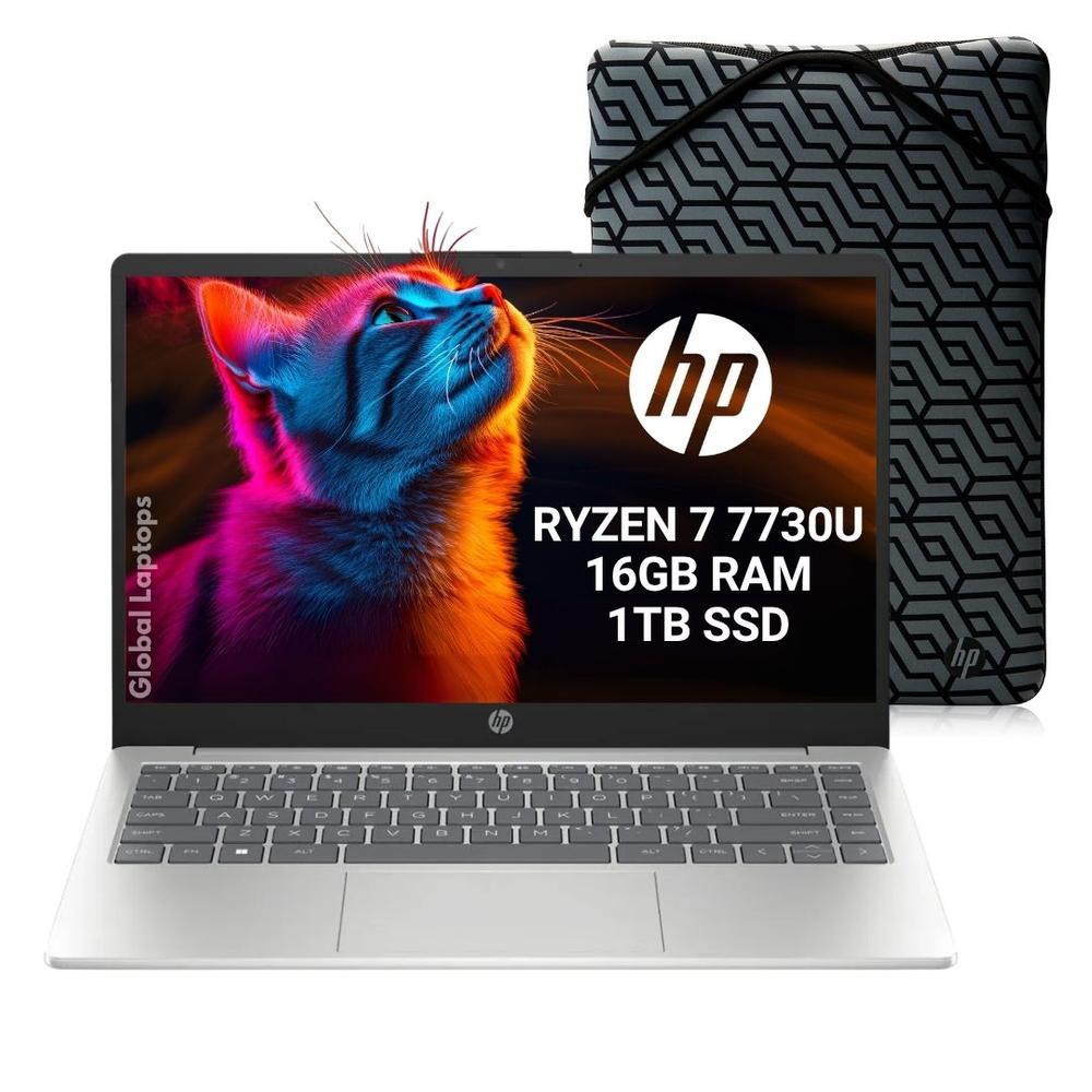 Hp Laptop Amd Ryzen 7 7730u 16gb Ram 1tb Ssd 14 Gamer Con Regalo