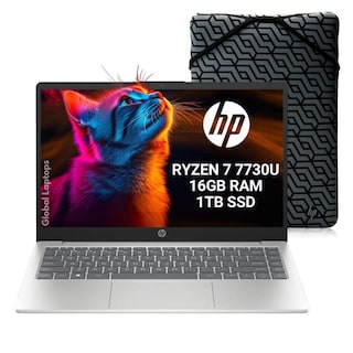 Foto 1 | Hp Laptop Amd Ryzen 7 7730u 16gb Ram 1tb Ssd 14 Gamer Con Regalo