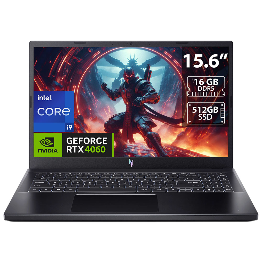 Laptop Gamer Acer Nitro V 15: Intel Core I9 13900h  Ram 16gb Ddr5  Ssd 512gb  Pantalla 15.6''  Rtx 4060  Windows 11 Home