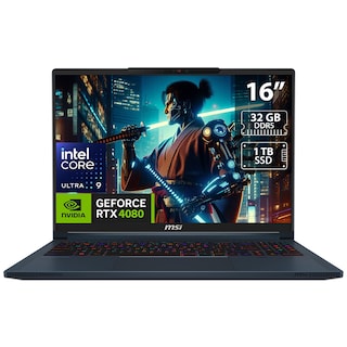 Foto 1 | Laptop Gamer Msi Stealth 16 Ai Studio A1v: Intel Core Ultra 9 185h 32gb Ssd 1tb Pantalla 16'' Rtx 4080 W11h