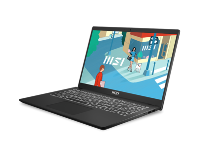 Foto 1 | Laptop Msi Modern 15 Core I7 1355u 512gb Ssd 16gb Ddr4 15.6'' Fhd Tec/esp W11p Negro Inc/mouse Modern 15 B13m-1090mx