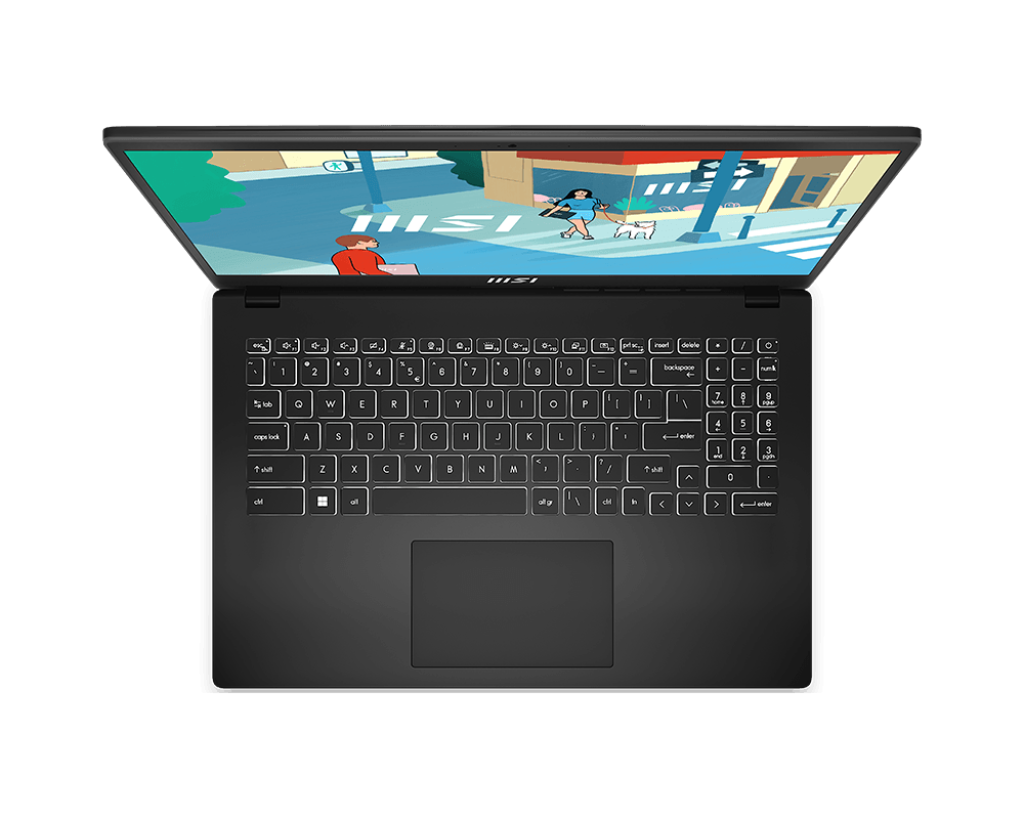 Foto 4 pulgar | Laptop Msi Modern 15 Core I7 1355u 512gb Ssd 16gb Ddr4 15.6'' Fhd Tec/esp W11p Negro Inc/mouse Modern 15 B13m-1090mx