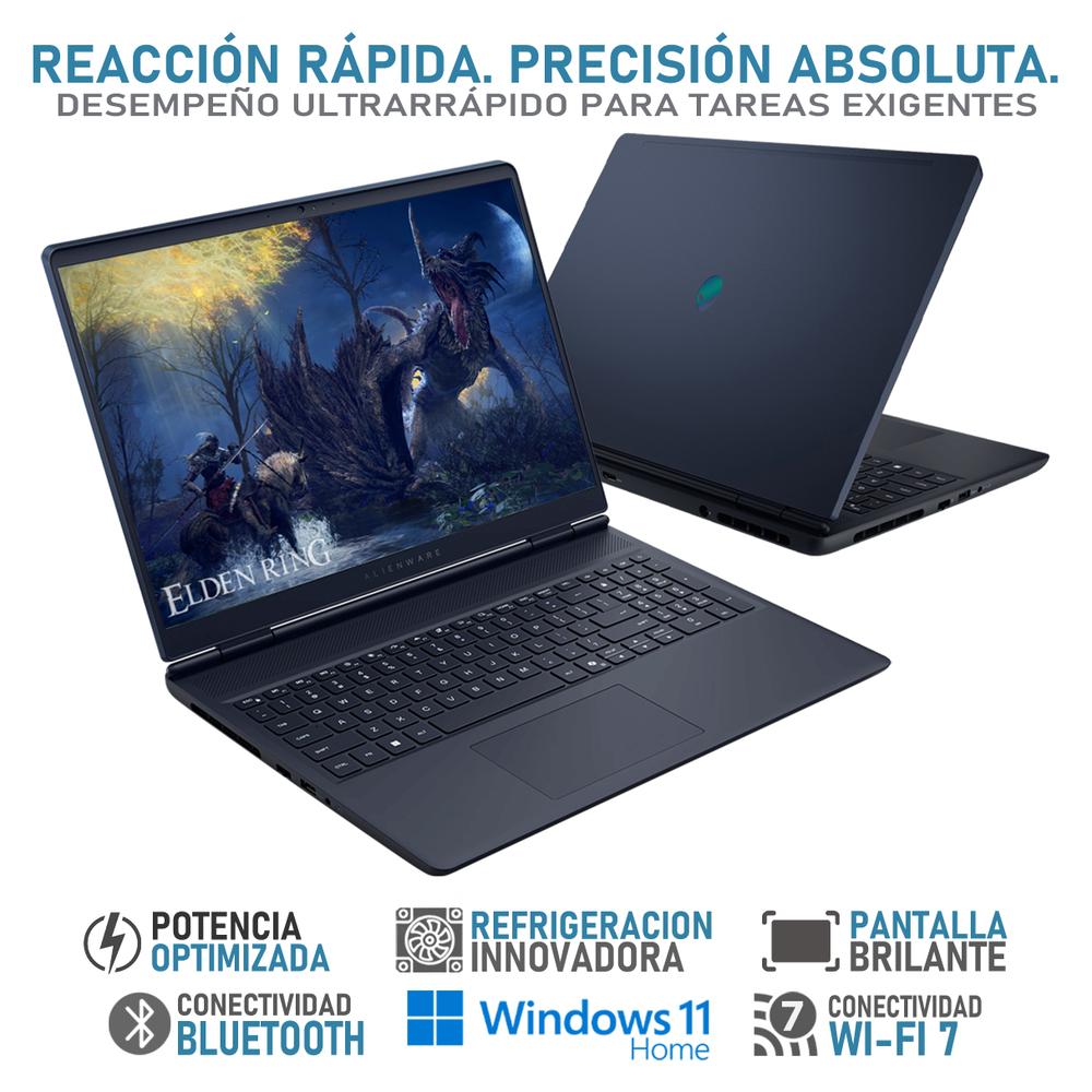 Foto 4 pulgar | Laptop Gamer Alienware M16 Aurora Nvidia Geforce Rtx 4050 Intel Core 5 210h 16gb Ram 512gb Ssd 16'' Teclado En Español