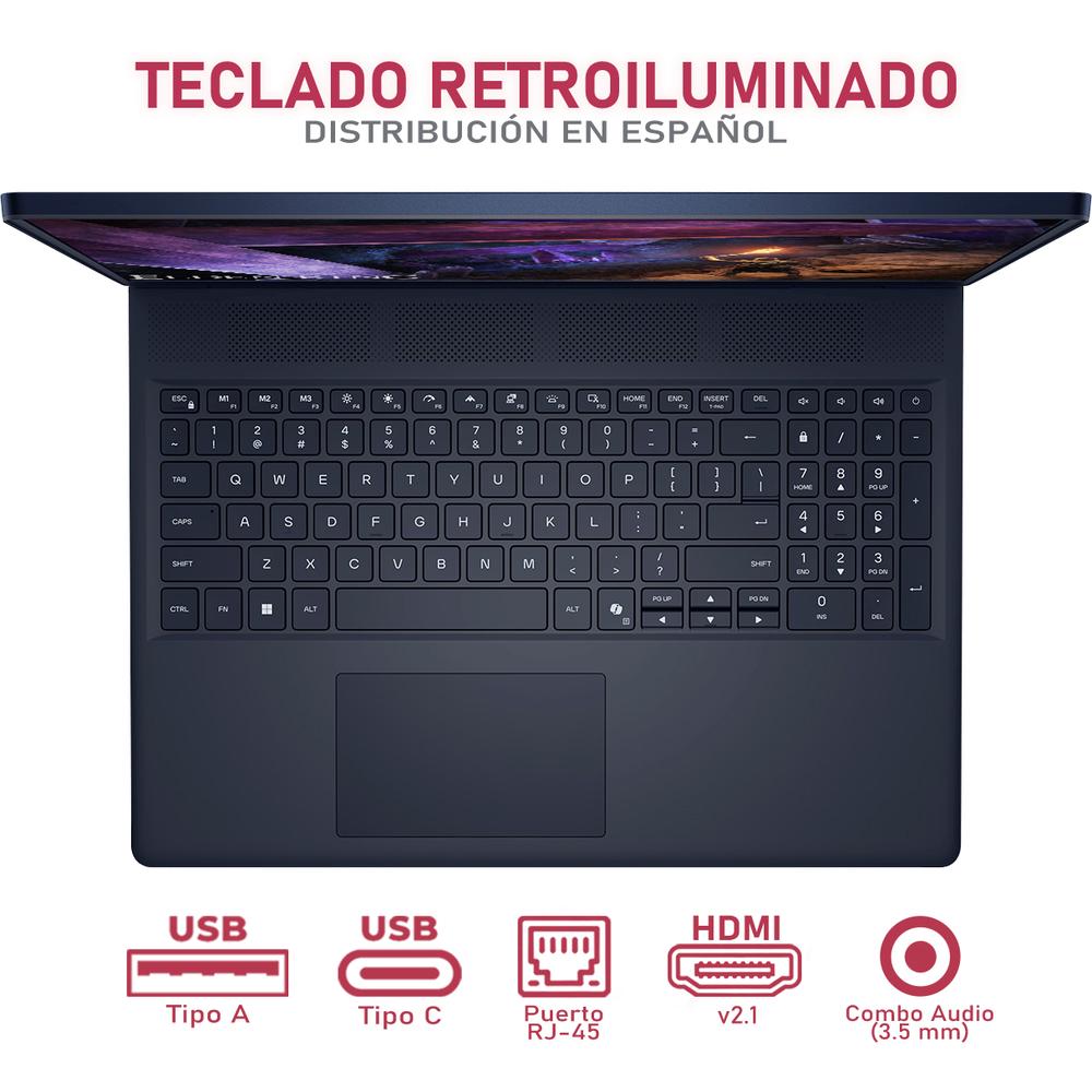 Foto 5 pulgar | Laptop Gamer Alienware M16 Aurora Nvidia Geforce Rtx 4050 Intel Core 5 210h 16gb Ram 512gb Ssd 16'' Teclado En Español