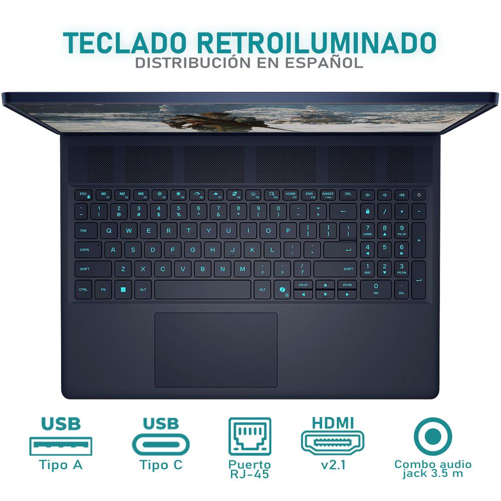 Foto 6 pulgar | Laptop Gamer Alienware X16 Aurora Nvidia Geforce Rtx 5070 Intel Core Ultra 9 275hx 32gb Ram 1tb Ssd 16'' Teclado En