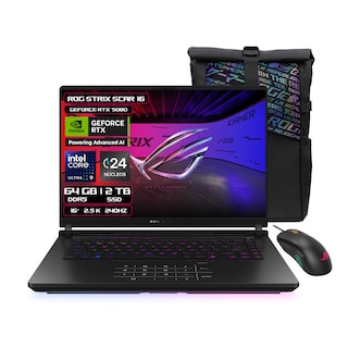 Foto 1 | Rog Strix Scar 16 Rtx 5080 Intel Core Ultra 9 64gb 2tb 16'' 2.5k Negra