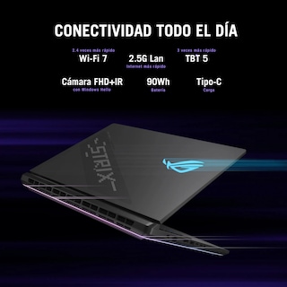 Foto 3 | Rog Strix Scar 16 Rtx 5080 Intel Core Ultra 9 64gb 2tb 16'' 2.5k Negra