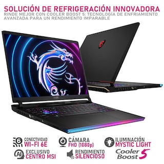 Foto 3 | Laptop Gamer Msi Raider Nvidia Geforce Rtx 4070 Intel Core I9 14900hx 32gb Ram 1tb Ssd 16'' Windows 11 Home Teclado
