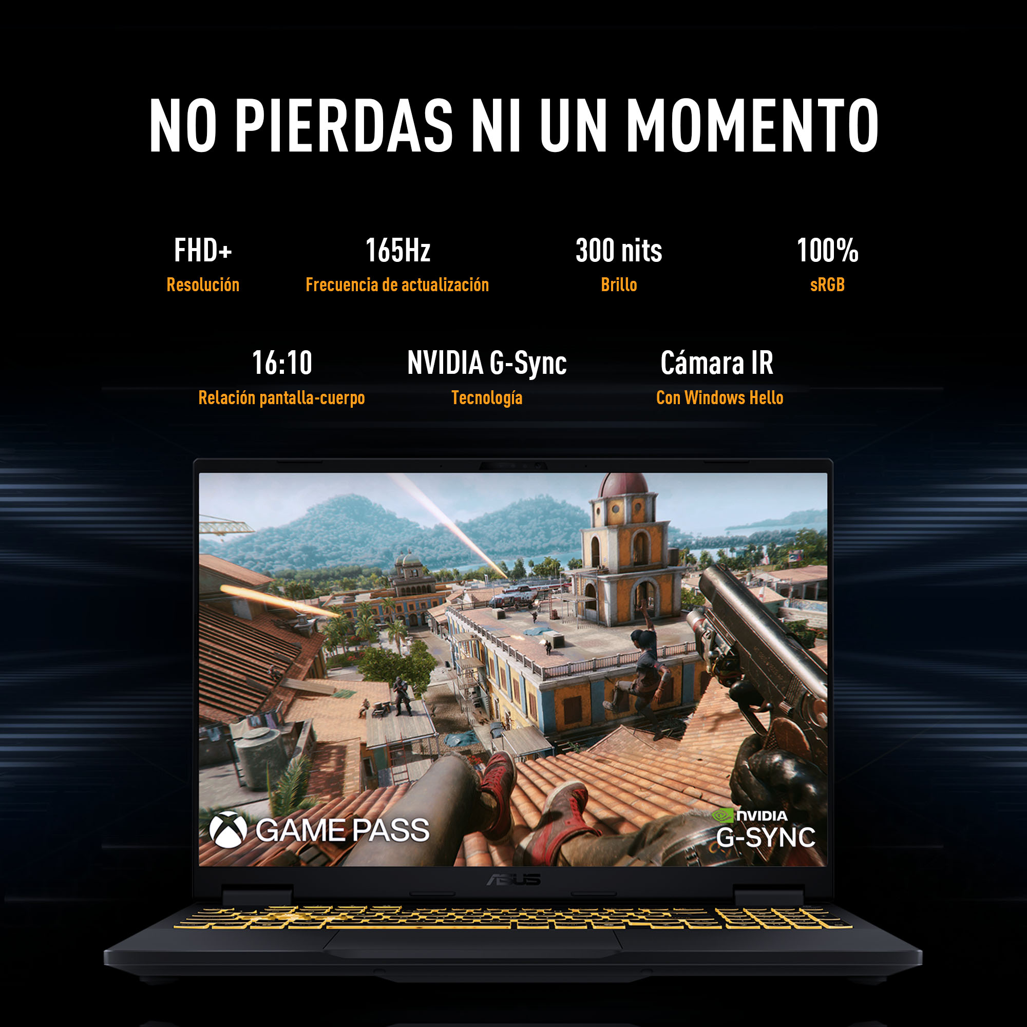 Foto 6 pulgar | Laptop Asus Tuf Gaming F16 (2025) Rtx 5060  Intel Core I7  16gb  1tb Ssd  16''fhd+  Gris