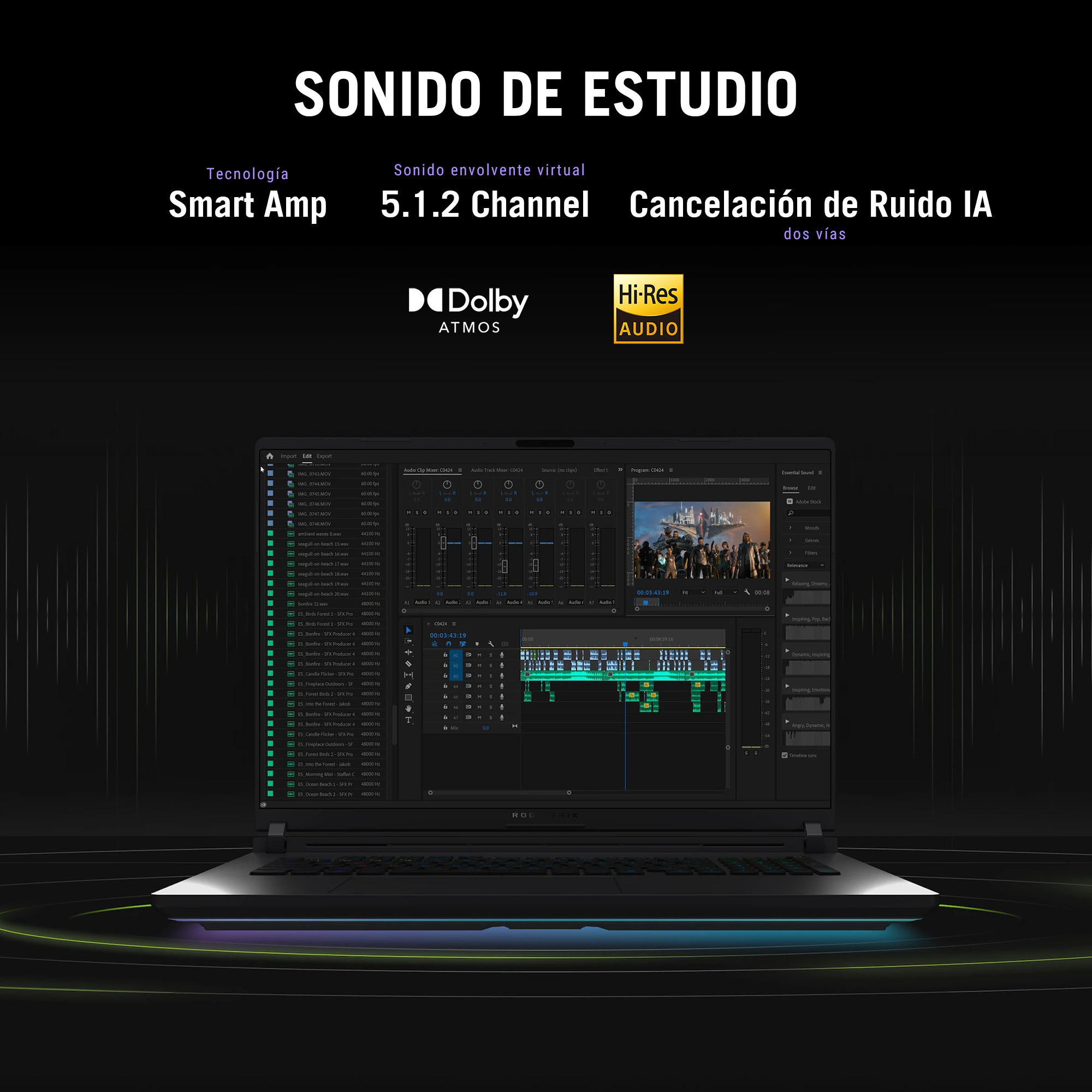 Foto 6 pulgar | Laptop ASUS Gamer Rog Strix G18 2025 RTX 5070ti Intel Core Ultra 9 32 GB 1 TB SSD 18" WUXGA Gris