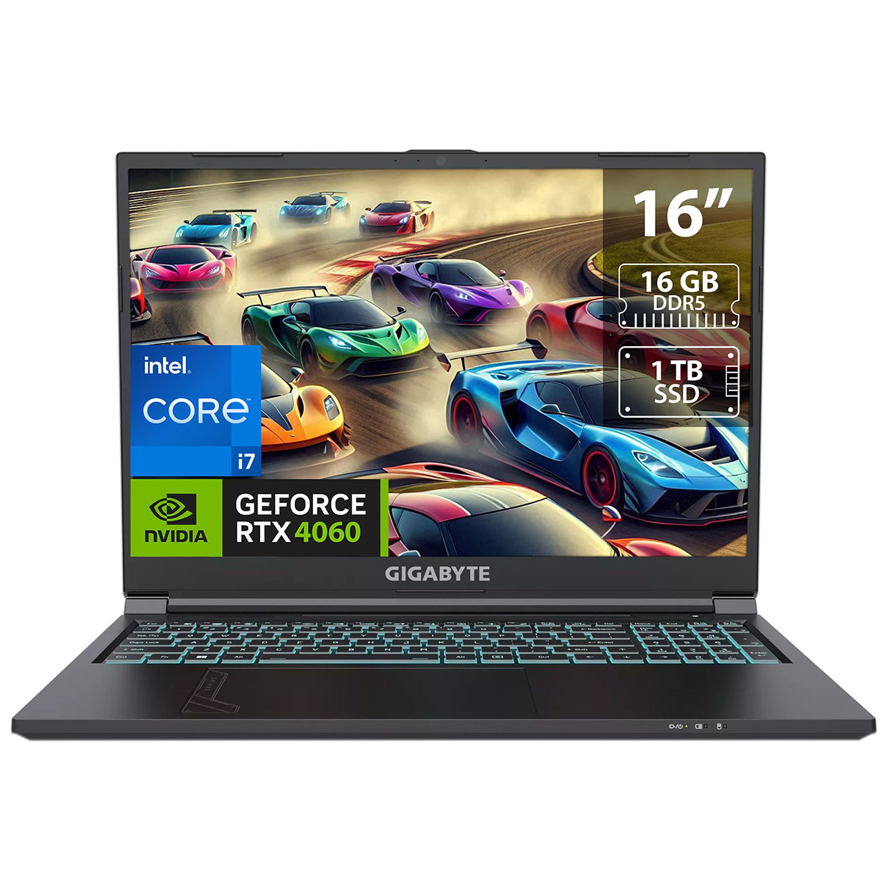 Foto 2 pulgar | Laptop Gamer Gigabyte G6: Intel Core I7 13620h  Ram 16gb Ddr5  Ssd 1tb  Pantalla 16''  Rtx 4060  Windows 11 Home