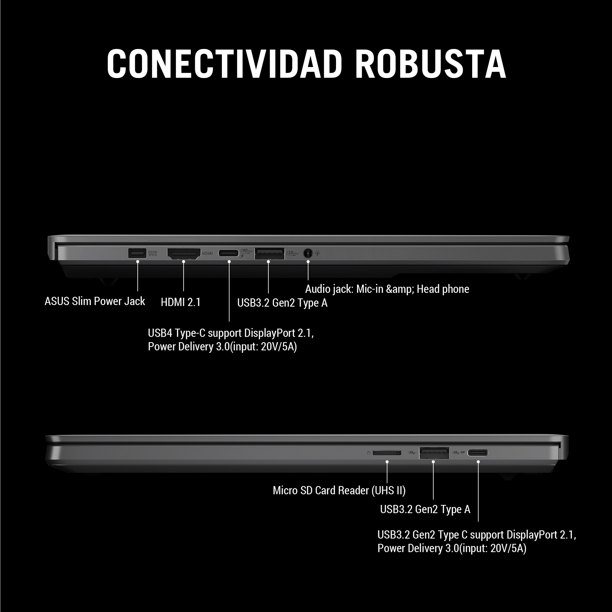 Foto 7 pulgar | Laptop Asus Rog Zephyrus G14 Rtx 5060  Amd Ryzen Ai 9  32gb Ddrs  1 Tb Ssd  14'' Oled  Blanca