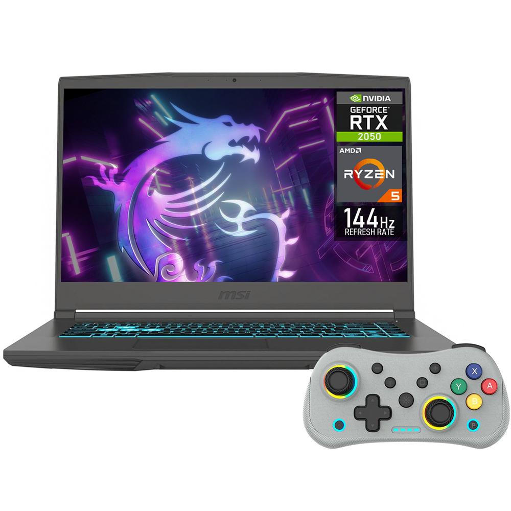 Foto 2 pulgar | Laptop Gamer Msi Thin A15 Geforce Rtx 2050 Amd Ryzen 5 7535hs 16gb Ram 512gb Ssd 15.6'' Teclado En Ingles + Control Dxt