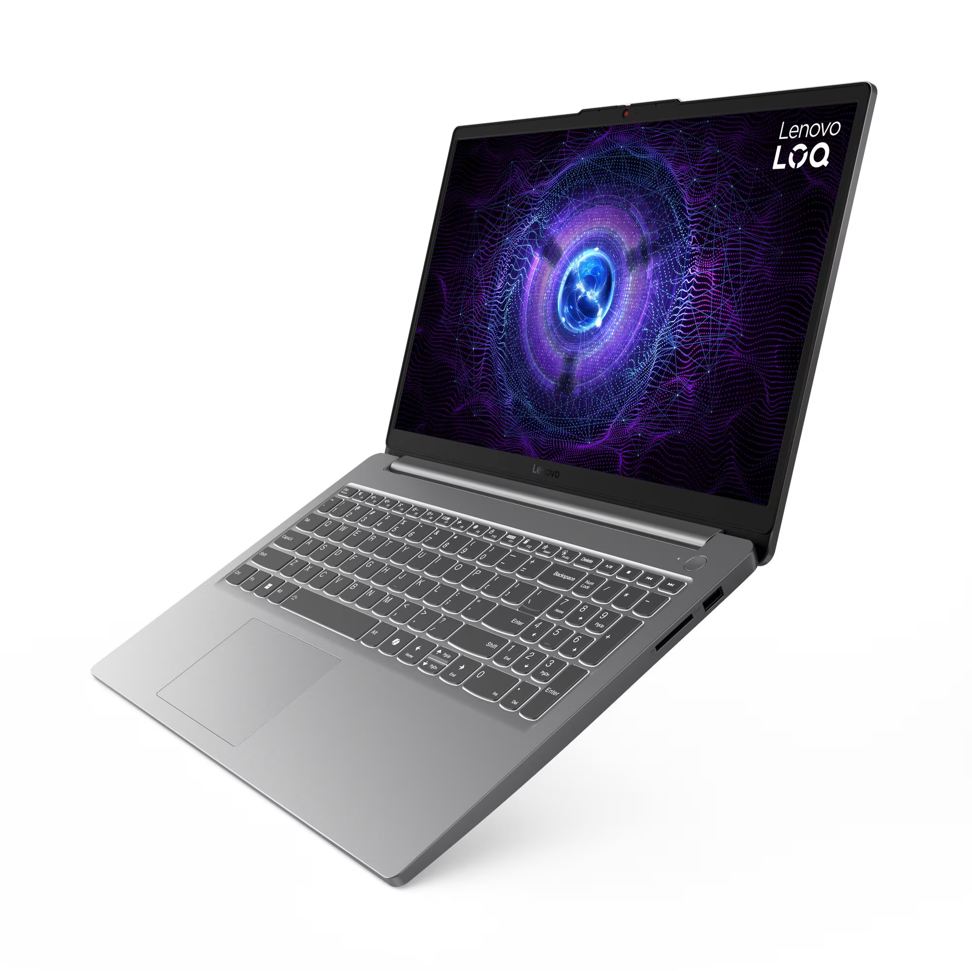 Foto 4 pulgar | Laptop Corei5 12450hx 8gb Ddr5 512gb Ssd Rtx 2050 Lenovo 15.6 Tec/ing W11h Gris Loq 15iax9e 83lk0001us
