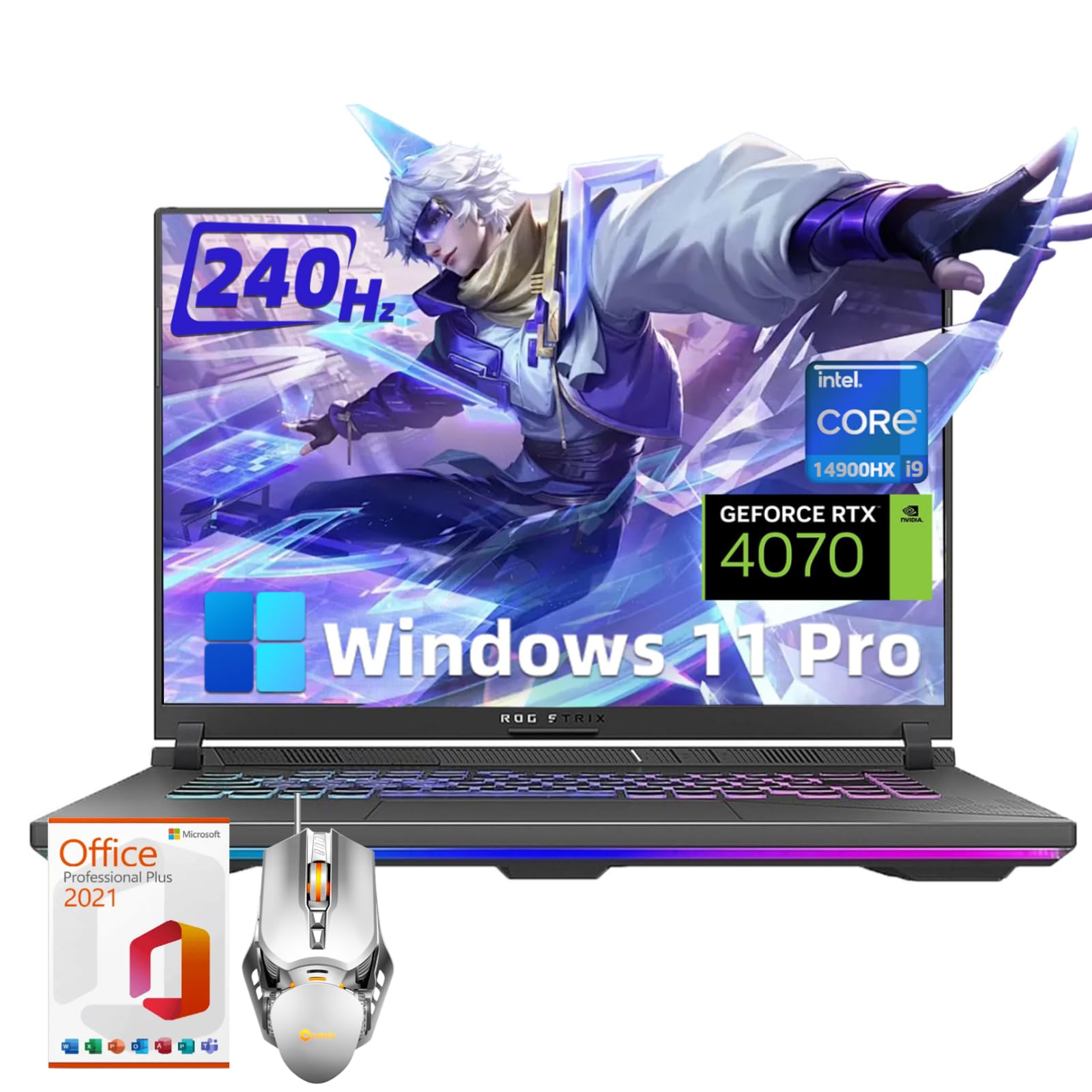 Foto 2 pulgar | Portátil Para Juegos Asus Rog Strix G16 16 Qhd 240 Hz I9-14900hx 64 Gb - Venta Internacional.