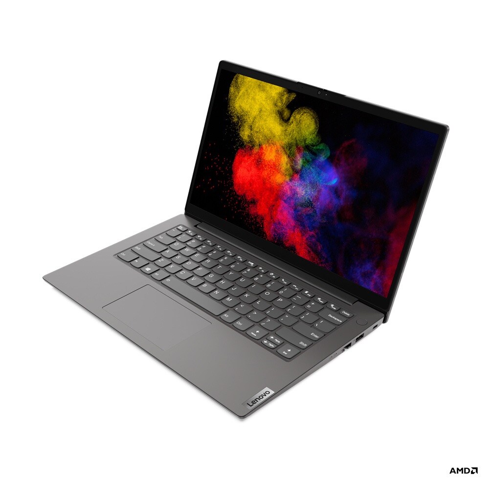 Laptop Lenovo V14 G2 D90 14' AMD R7 5700U 512 GB SSD RAM 16 GB Windows 10 Pro Gris $14,822