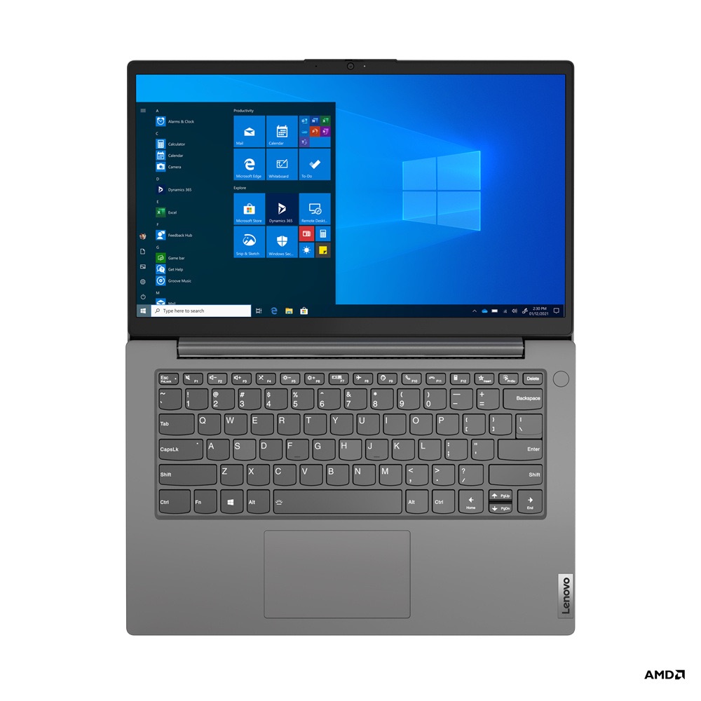 Foto 3 pulgar | Laptop Lenovo V14 G2 D90 14" AMD R7 5700U 512 GB SSD RAM 16 GB Windows 10 Pro Gris