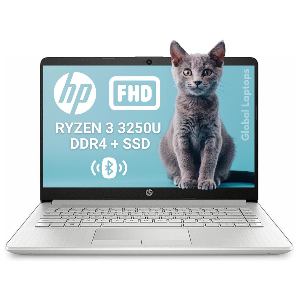 Laptop Hp 14-fq10 Ryzen 3 8gb Ram 128 Ssd 1080p Fhd Amd