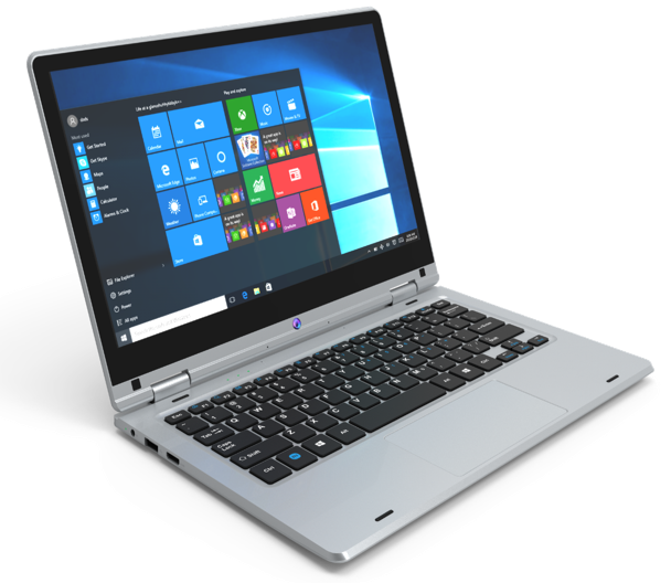 Foto 3 | Laptop Flex Touchscreen 360° 11.6'' Intel Core N4020 8GB RAM/128GB ROM