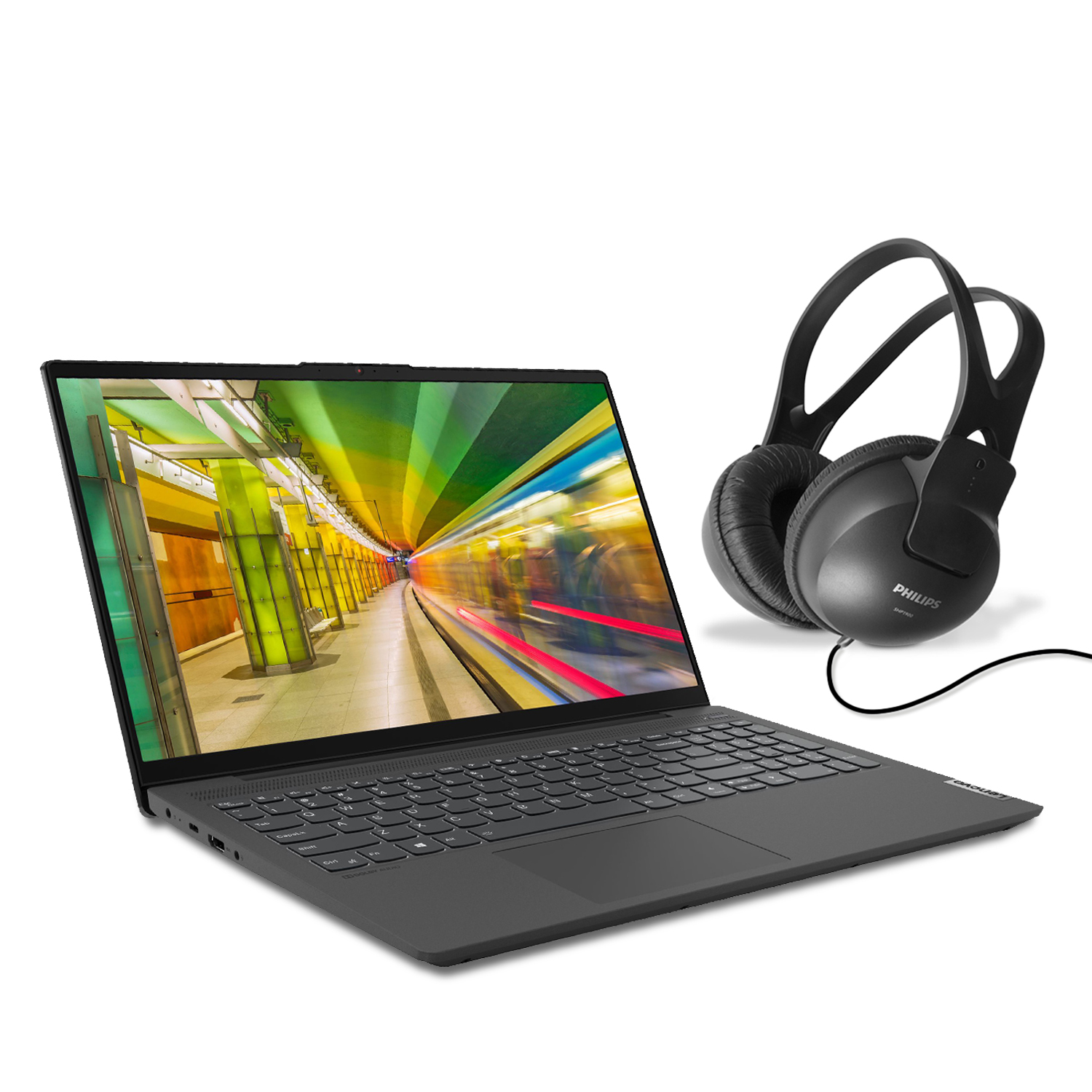 Laptop Lenovo Ideapad 82fg01u0us 15.6'' Touch I5-1135g7 8gb 256gb Más Audífonos