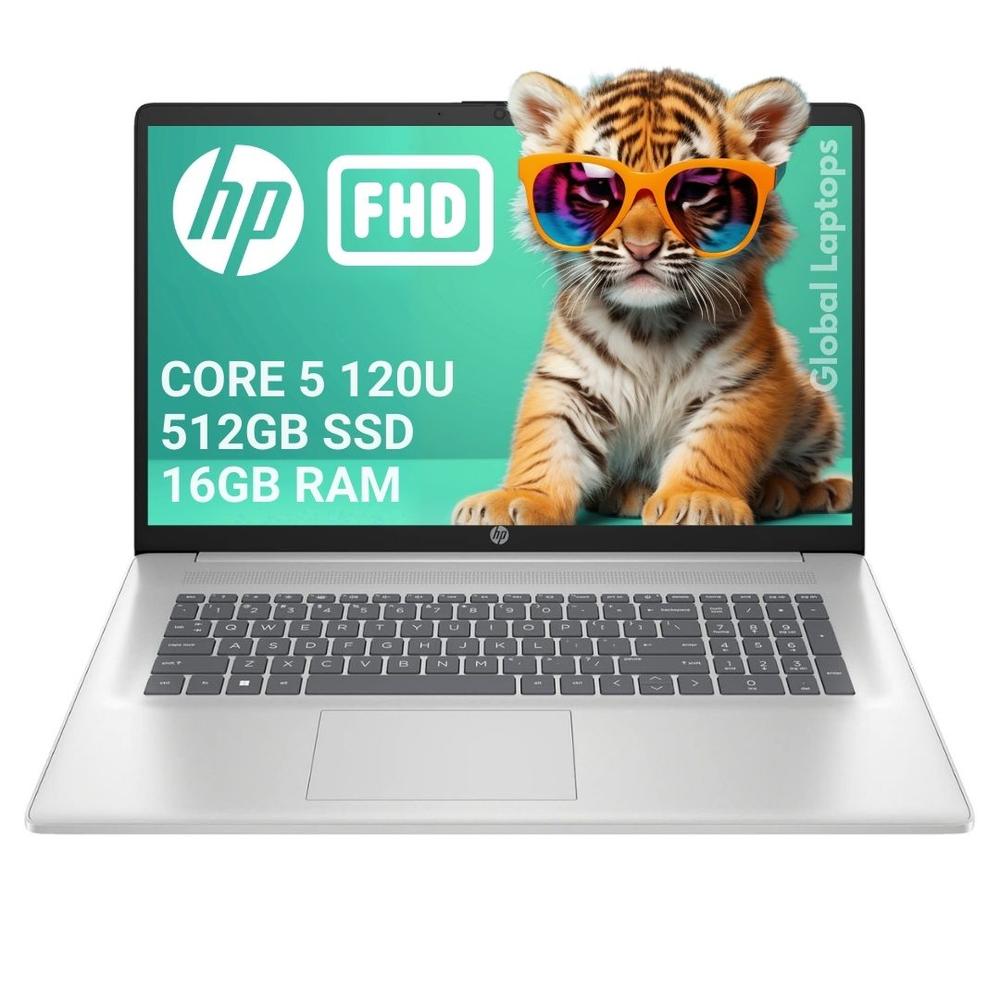 Laptop Hp 17 Intel Core 5 Processor 120u 10-core 16gb Ram 512gb Ssd Fhd