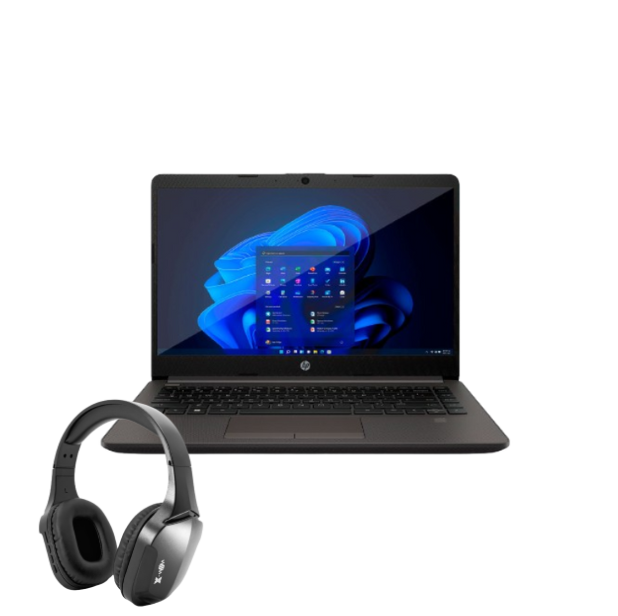 Foto 2 pulgar | Combo Laptop HP 240R G9 Intel CI5 -1335U 8GB 512GB SSD FHD W11H  + Audífonos Bluetooth