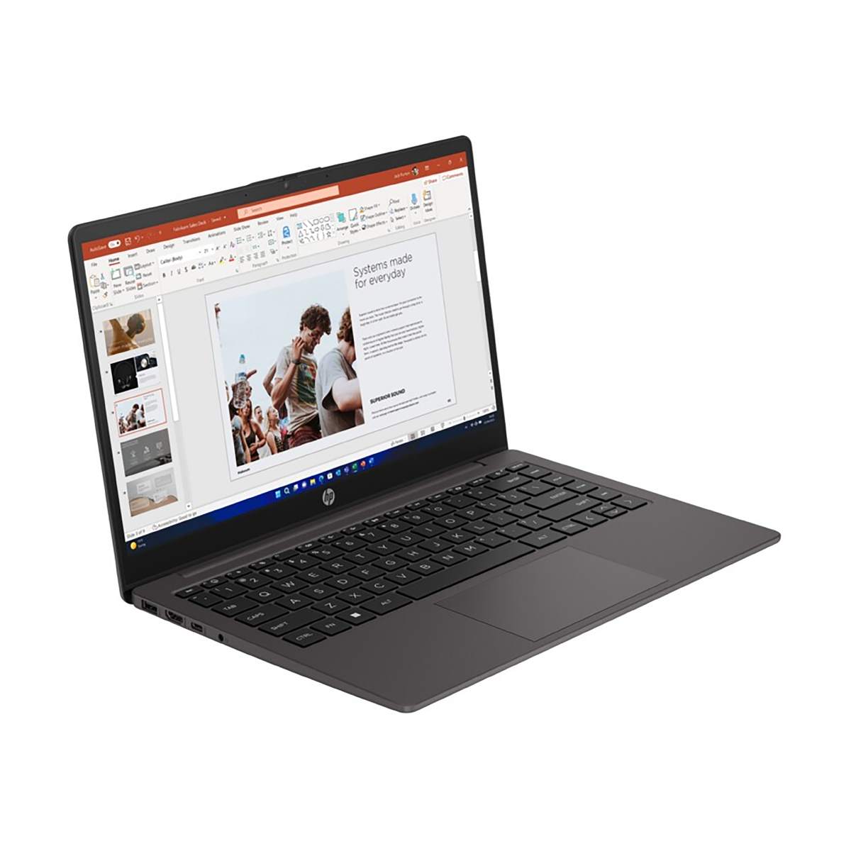 Foto 3 pulgar | Laptop Hp 245 G10 14'' Amd Ryzen 3 7330u Ram 8gb Ssd 256gb