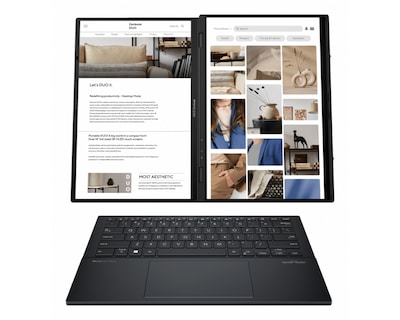 Foto 2 | Laptop Asus Zenbook Duo 14'' 2880x1800 Táctil Intel Core Ultra 9-185h 32gb 2tb Ssd Windows 11 Home Español