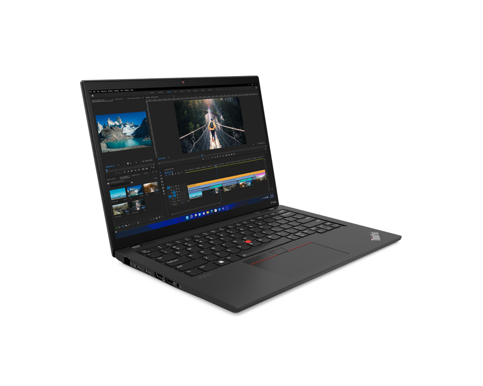 Foto 4 pulgar | Laptop Lenovo ThinkPad P14s G4 14'' Intel Core i7-1360P 16GB 512GB SSD Nvidia RTX A500 Windows 11 Pro