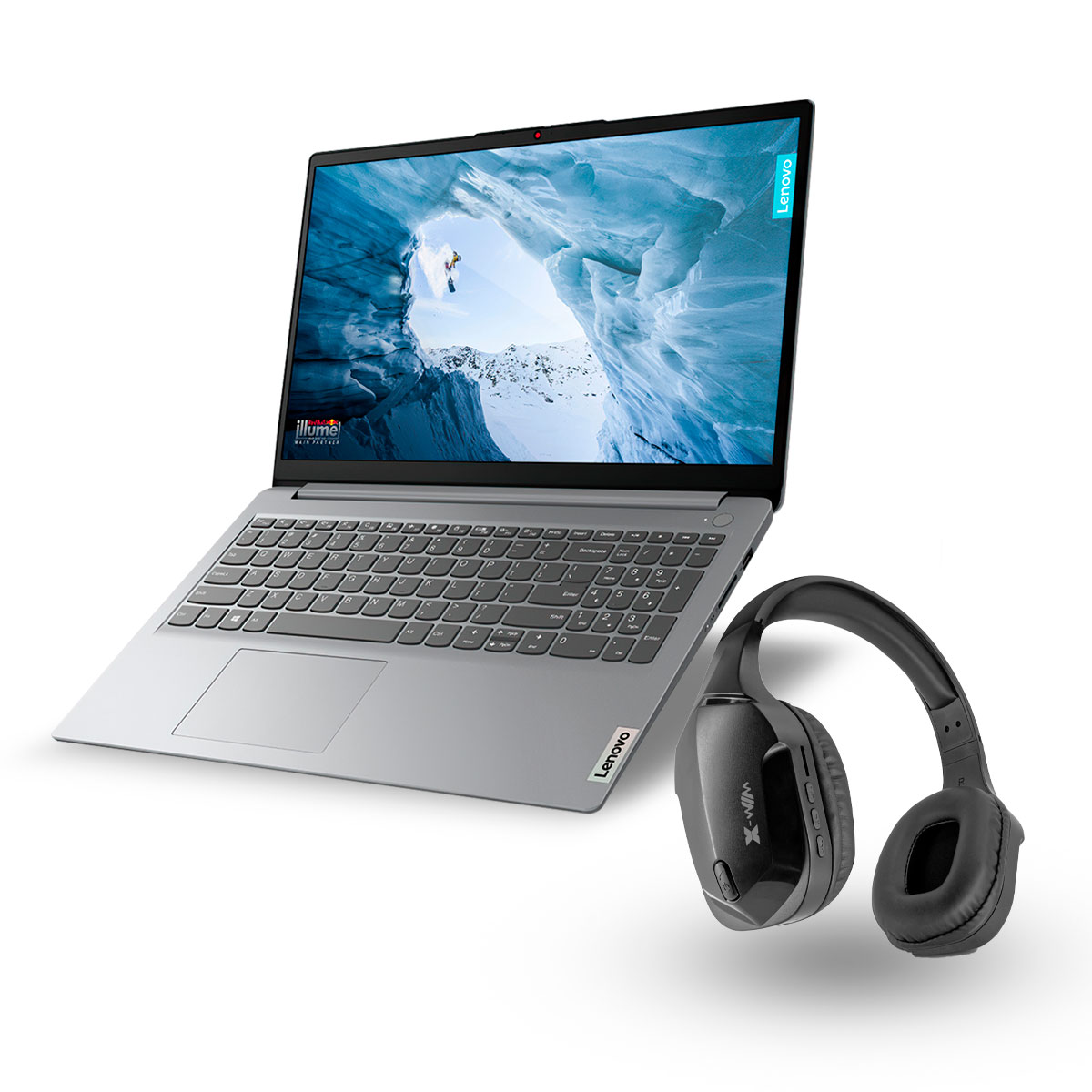 Foto 2 pulgar | Laptop Lenovo Ideapad 1 15iau7 Intel Ci3-1215U 8 GB 256 GB SSD FHD W11H Touch + Audífonos Bluetooth