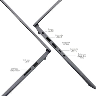 Foto 3 | Laptop Lenovo Ideapad 1 15iau7 Intel Ci3-1215U 8 GB 256 GB SSD FHD W11H Touch Gris