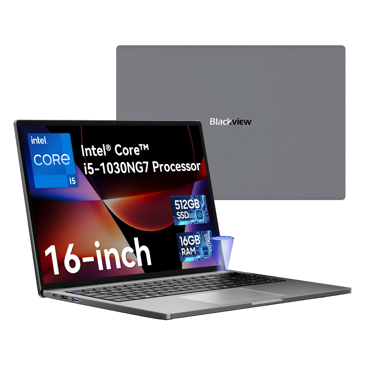 Ordenador Portátil Blackview Acebook 12 16 Intel I5-1030ng7 16 Gb+512 Gb - Venta Internacional.