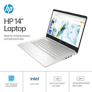 Foto 3 | Ordenador Portátil Hp 14 Ultraligero Para Estudiantes Y Hogares, 16 Gb De Ram Y 1 Tb Ssd - Venta Internacional.