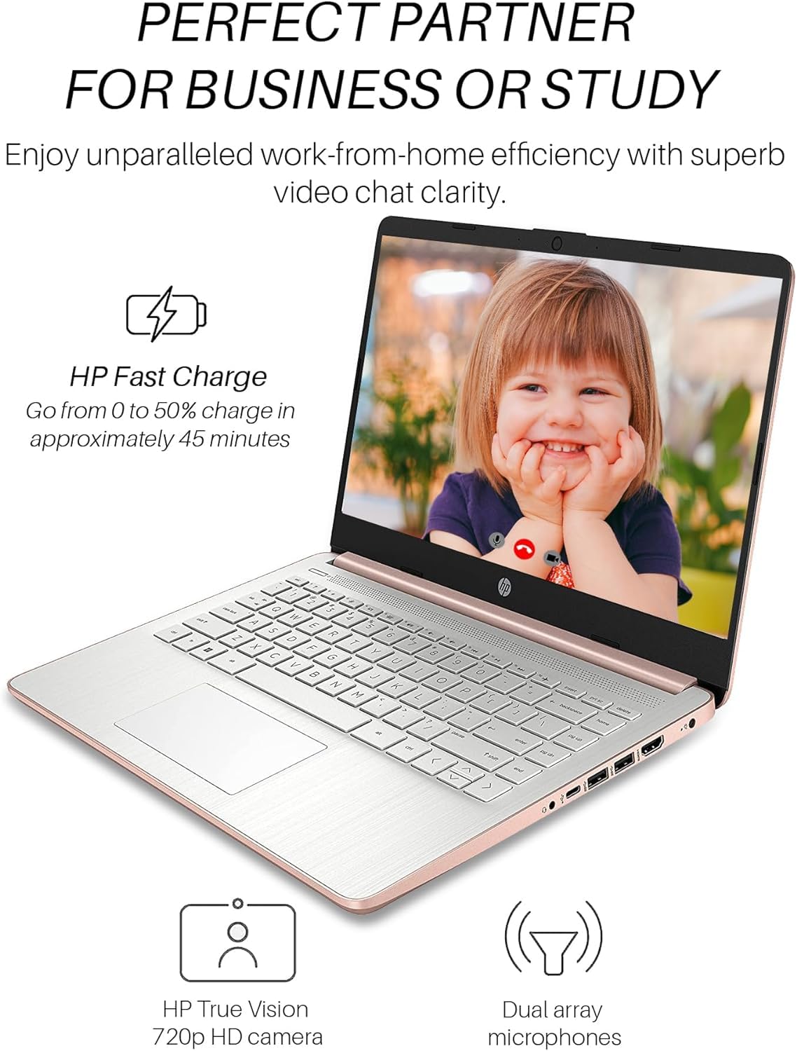 Foto 5 pulgar | Ordenador Portátil Hp 14 Student Business Intel N4120 De 16 Gb De Ram 384 Gb - Venta Internacional.