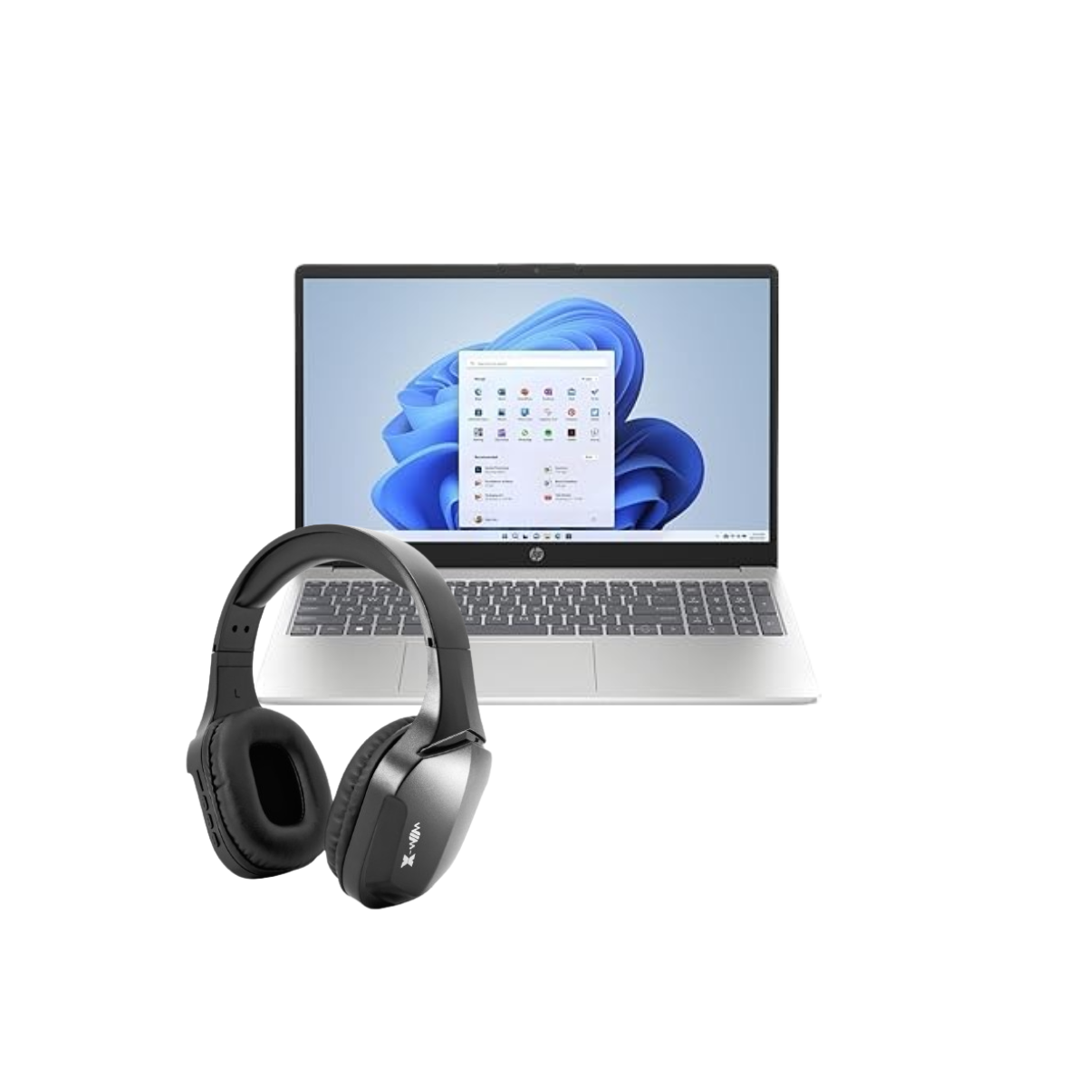Foto 2 pulgar | Laptop HP 15-fc0041wm Ryzen 5-7520u 8GB 512GB 15'' FHD W11H + Audífonos Bluetooth