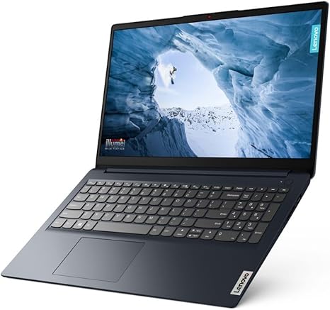 Foto 4 pulgar | Combo Laptop Lenovo Ideapad 1 15amn7 Amd Ryzen 3-7320u 4c 4gb 128gb Ssd Fhd W11h Azul + Audífonos y Mochila