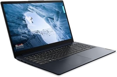 Foto 2 | Combo Laptop Lenovo Ideapad 1 15amn7 Amd Ryzen 3-7320u 4c 4gb 128gb Ssd Fhd W11h Azul + Audífonos Bluetooth