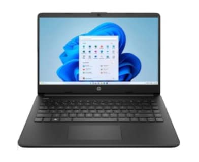 Foto 1 | Hp Laptop 14-dq0761dx Negro/14in/intel Celeron Processor N4120/4gb/ssd/128gb/windows 11 Home In S Mo