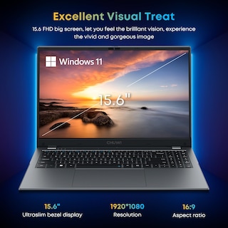 Foto 2 | Ordenador Portátil Chuwi Herobook Plus 15.6 Pulgadas 256 Gb Ssd 8 Gb de Ram Win 11 - Venta Internacional