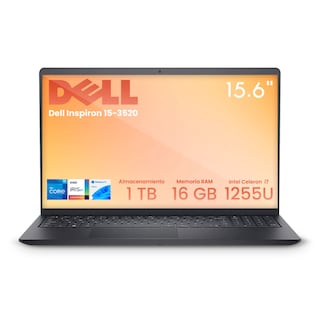 Foto 1 | Laptop Dell Inspiron 15-3520 Intel Ci7-1255u 16gb 1tb Ssd Fhd W11h Negro