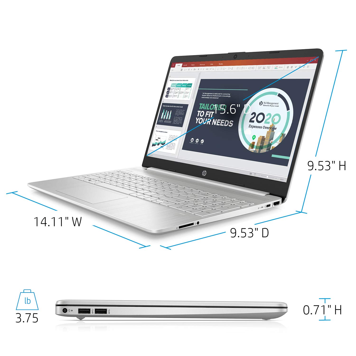 Foto 5 pulgar | Ordenador Portátil Hp Business De 15,6 Pulgadas, Hd Touch, Intel I3-1115g4, 16 Gb/1 Tb, Ssd - Venta Internacional.