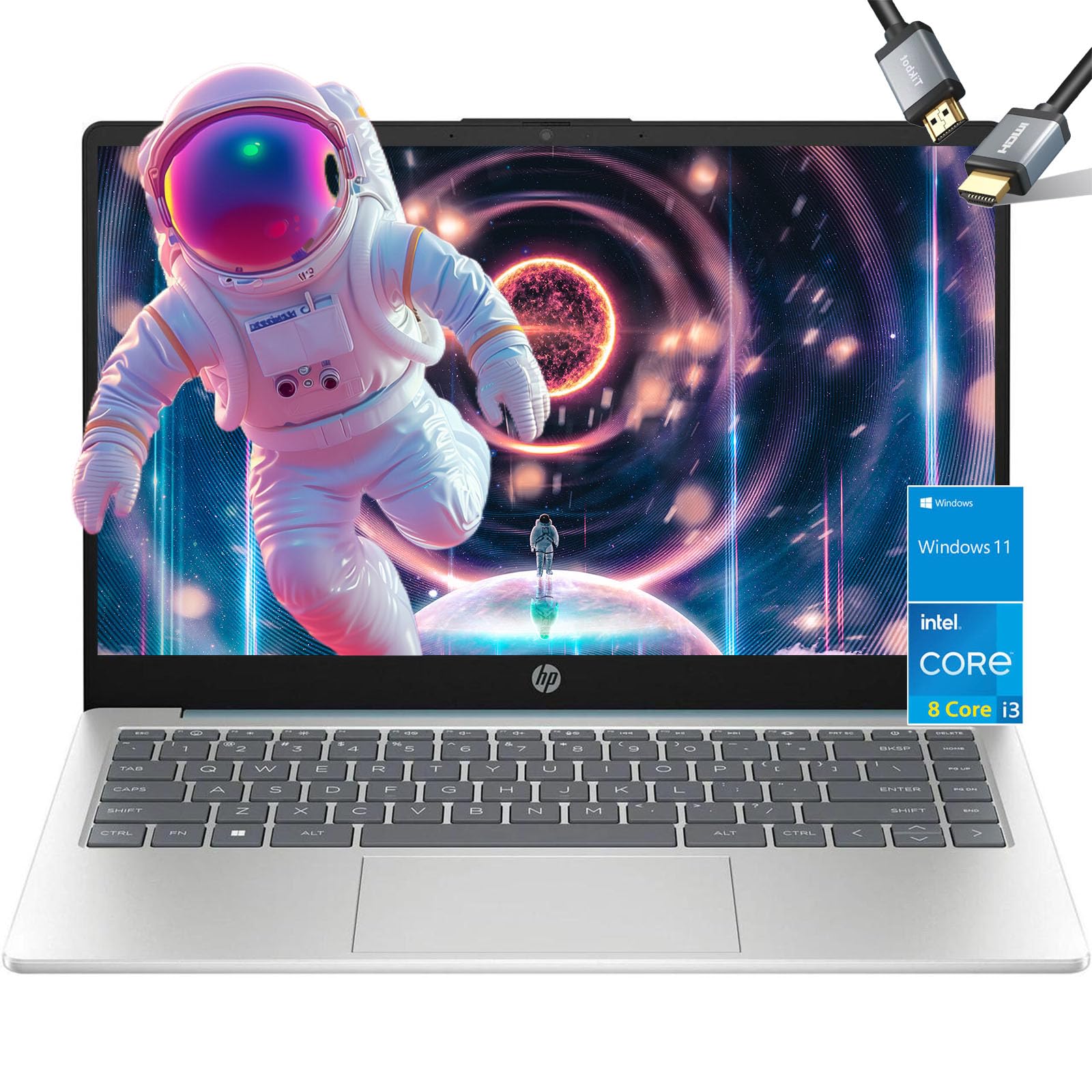 Portátil Hp Windows 11 De 14 Pulgadas Intel I3-n305 16 Gb Ram 512 Gb Ssd - Venta Internacional.
