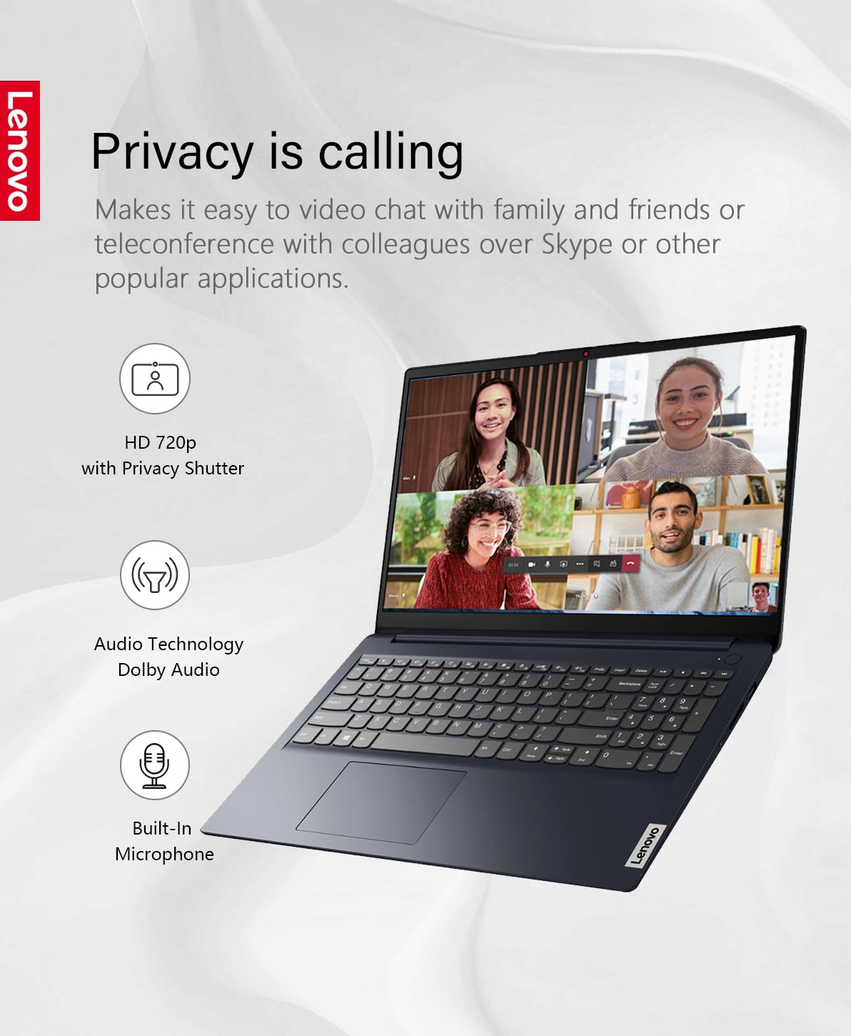 Foto 7 pulgar | Laptop Lenovo Ideapad 1 15,6 Pulgadas Fhd Touch Ryzen 5 7520u 8 Gb 256 Gb - Venta Internacional