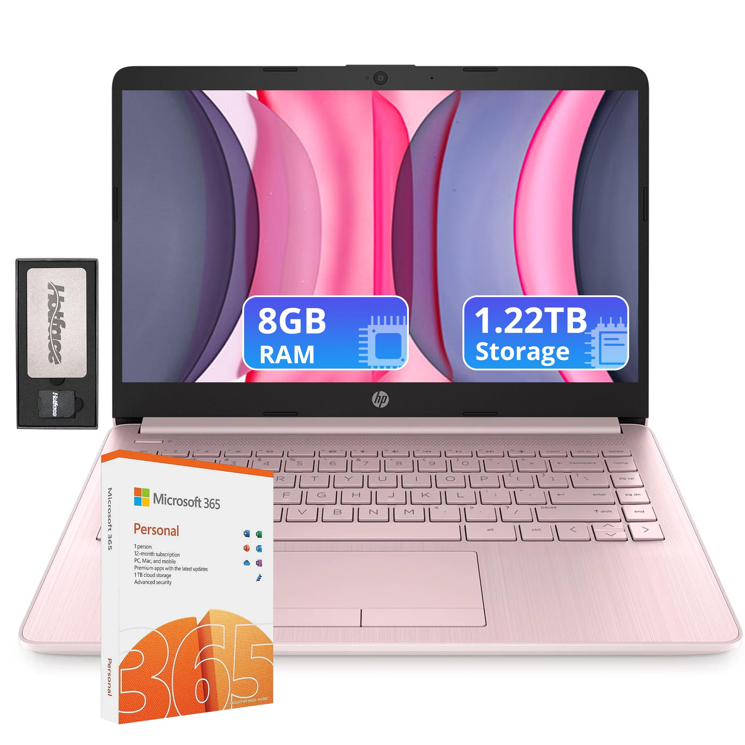Foto 2 pulgar | Laptop Hp Flagship 14 Pulgadas 8 Gb Ram 1,22 Tb Windows 11 - Venta Internacional