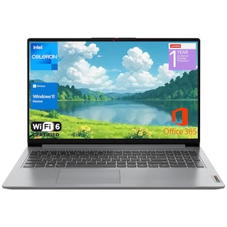 Foto 1 | Ordenador Portátil Lenovo Ideapad 1 Home De 15,6 Pulgadas Con Pantalla Fhd Intel Celeron De 20 Gb De Ram - Venta