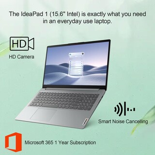 Foto 2 | Ordenador Portátil Lenovo Ideapad 1 Home De 15,6 Pulgadas Con Pantalla Fhd Intel Celeron De 20 Gb De Ram - Venta